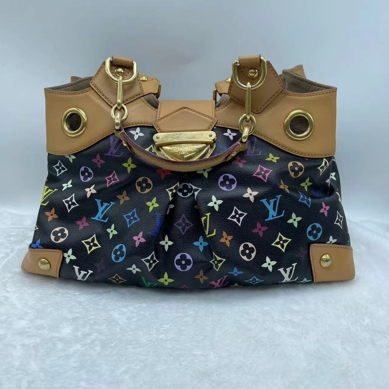 Louis Vuitton Ursula Murakami Multicolor Monogram Shoulder Bag Vintage popular-