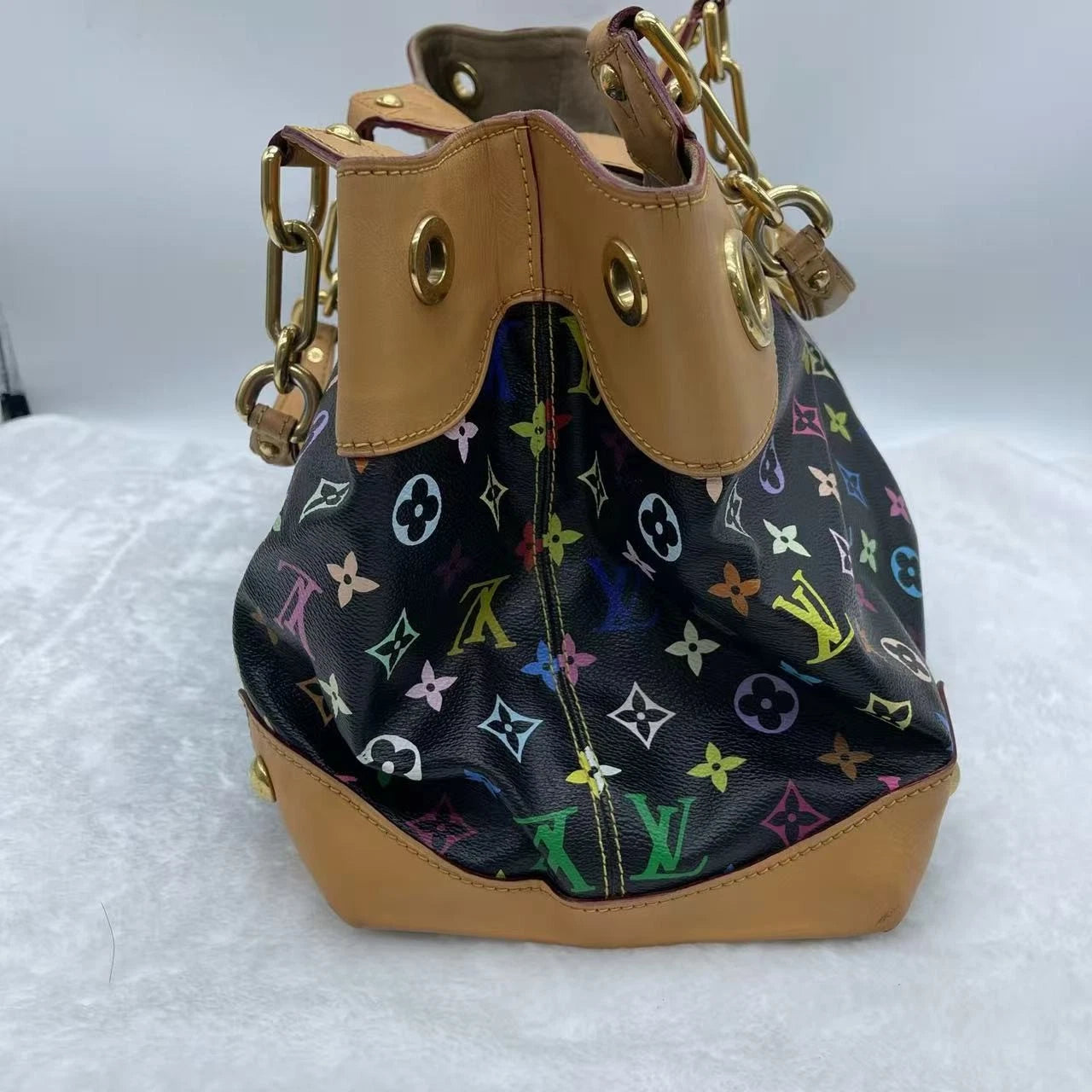 Louis Vuitton Ursula Murakami Multicolor Monogram Shoulder Bag Vintage popular-