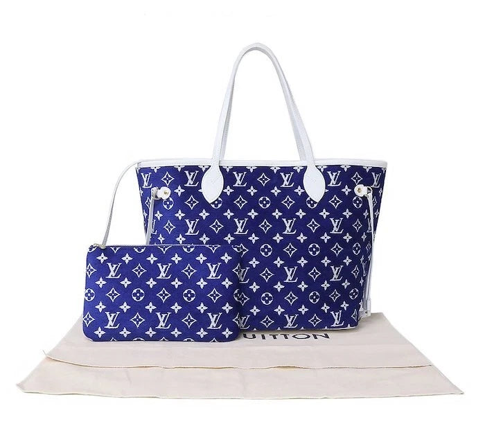 LOUIS VUITTON - NEVERFULL MM MONOGRAM JACQUARD M46220 -LTD. ED. MATCH COLLECTION